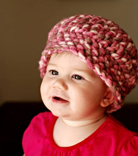 Crochet Strawberry Beret